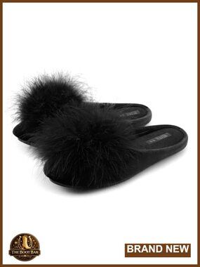 Fuzzy Velvet Memory Foam Indoor House Slippers